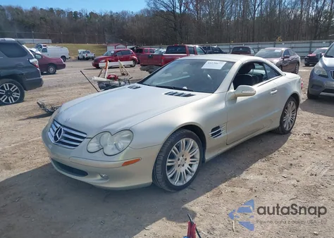 2003 Mercedes-Benz Sl 500 z USA, uszkodzony, nr VIN WDBSK75F93F009353